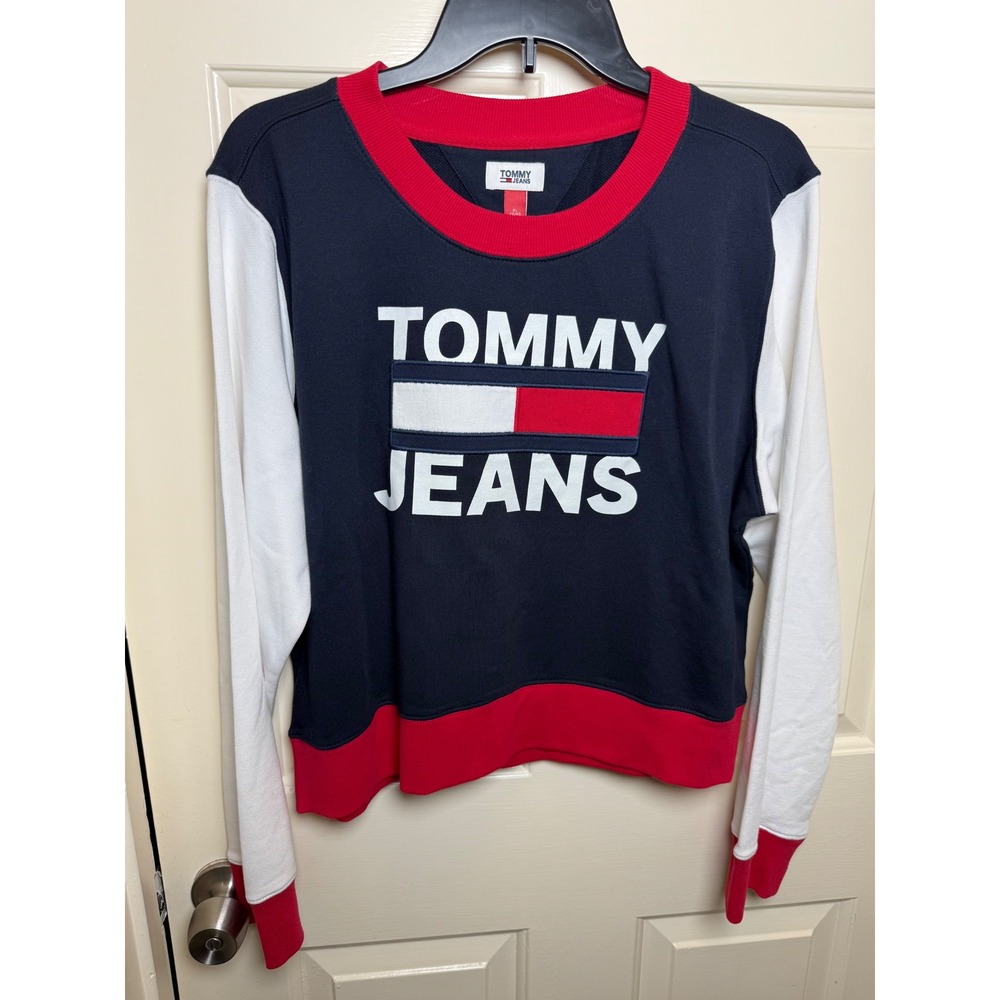 Tommy Jeans Colorblock Logo Sweatshirt